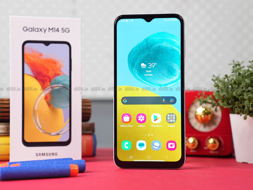 Samsung Galaxy M14 5G Review: Build and design