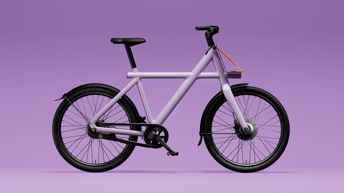 VanMoof X4 en morado