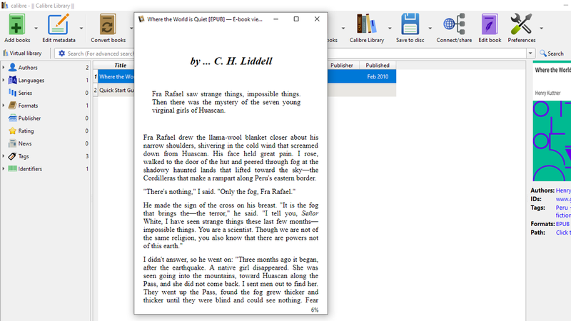 Cómo abrir archivos epub en Windows : Leer epub