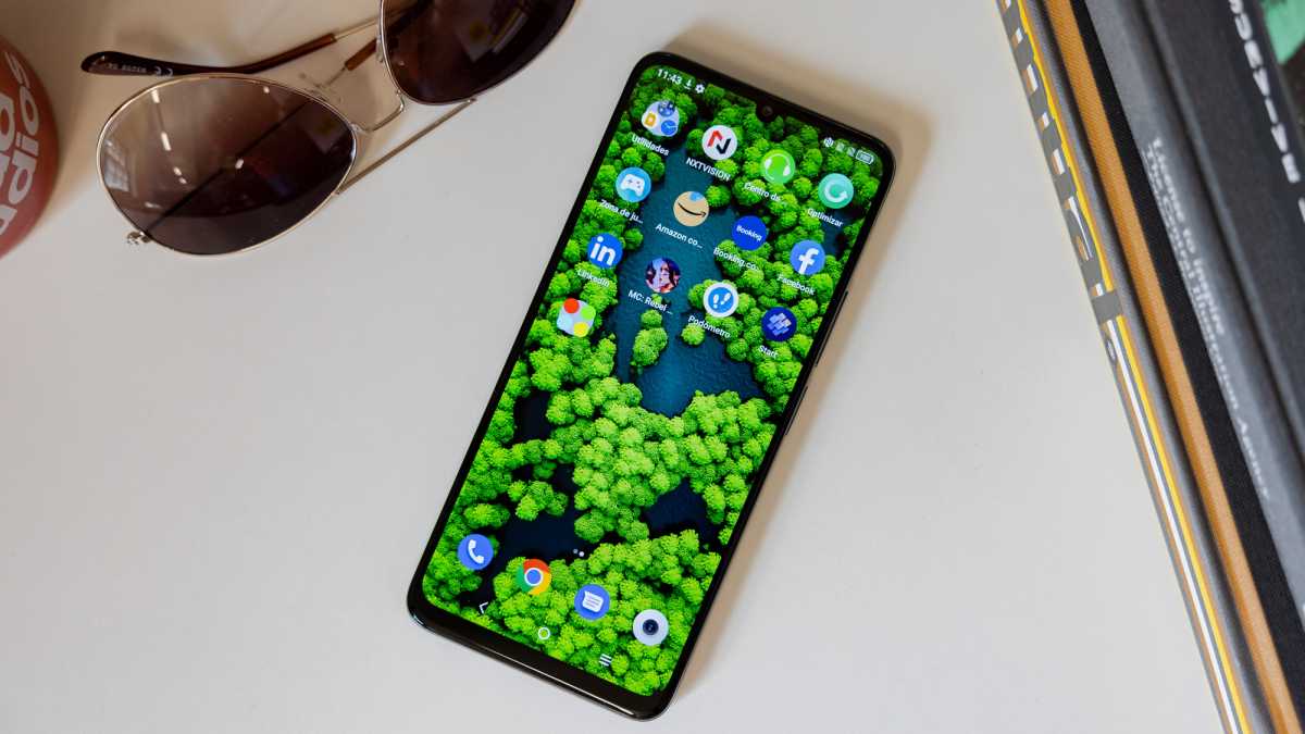 Pantalla de inicio TCL 40 SE