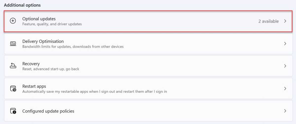 Capturas de pantalla del método de instalación de controladores de Windows 11