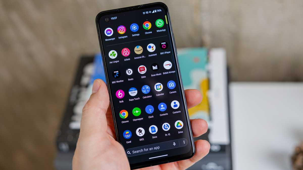 Asus Zenfone 10_bandeja de aplicaciones