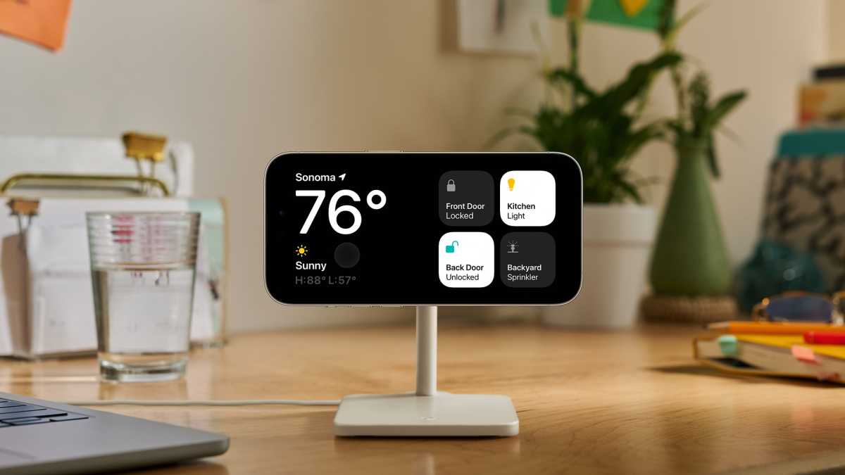 iPhone con StandBy en iOS 17