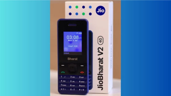 Teléfono Jio Bharat