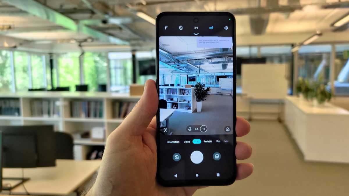 Motorola Moto G23 kamera-app