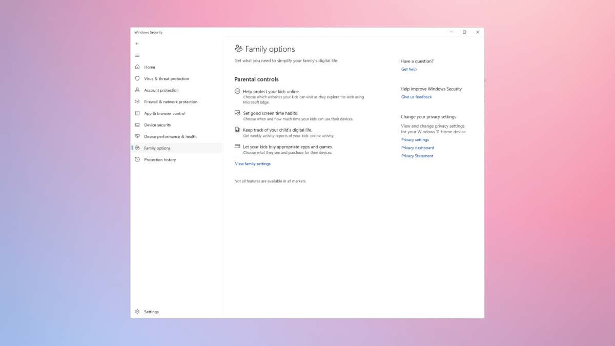 how to set up windows security
