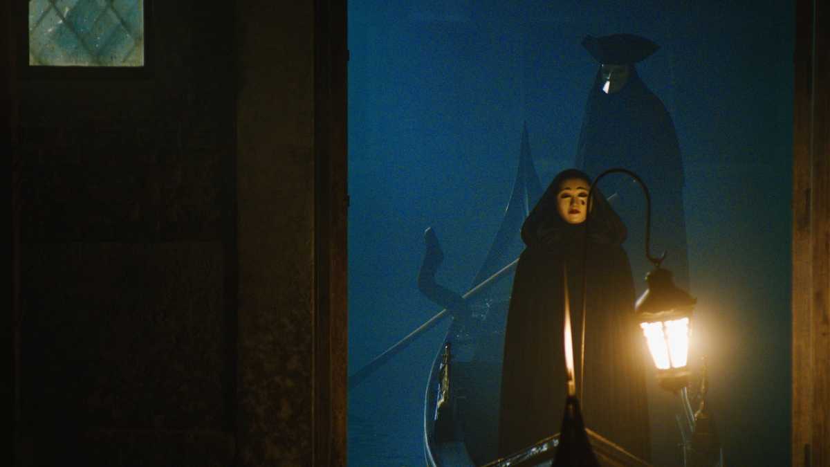 A Haunting in Venice boat