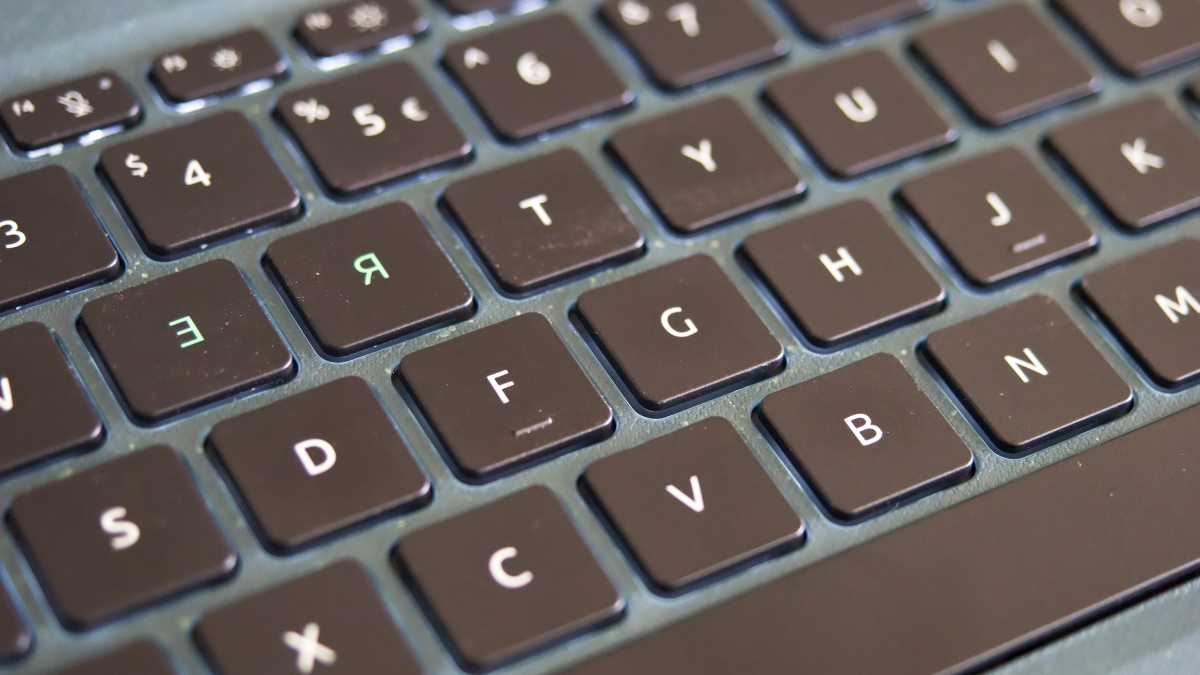 Acer Vero keyboard