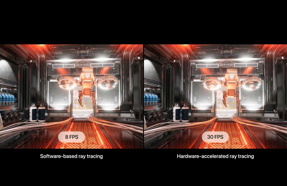 iPhone 15 Pro Ray Tracing A17 Pro