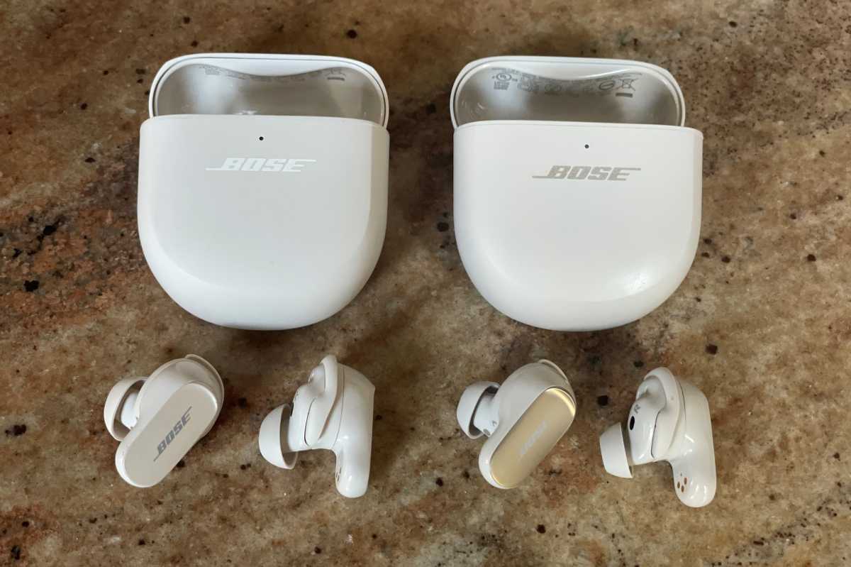 Bose QC Ultra Earbuds with charging case (right)