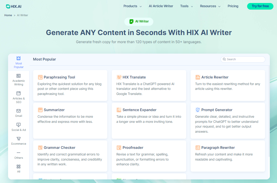 HIX.AI