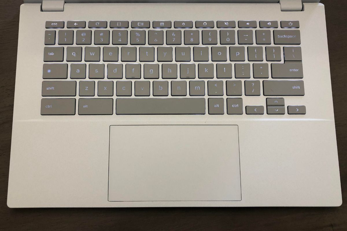 Asus Chromebook CX34 keyboard