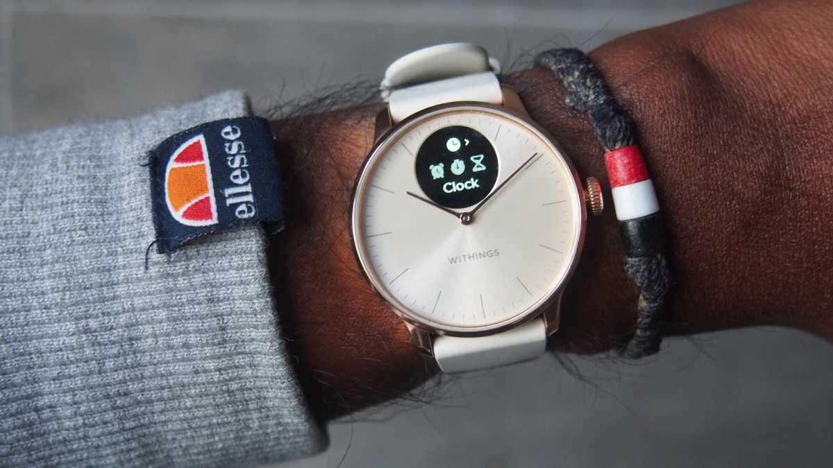 Withings ScanWatch Light settings