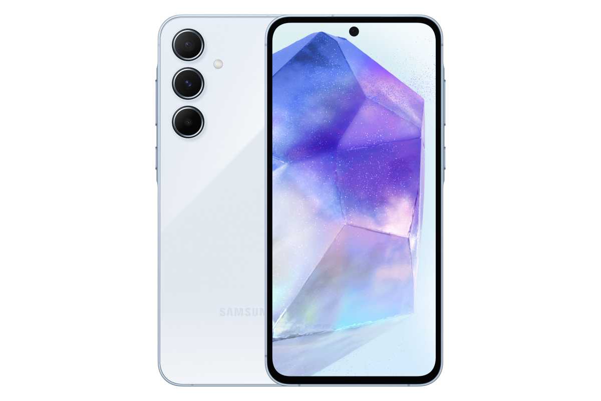 Imagen oficial del producto del Galaxy A55