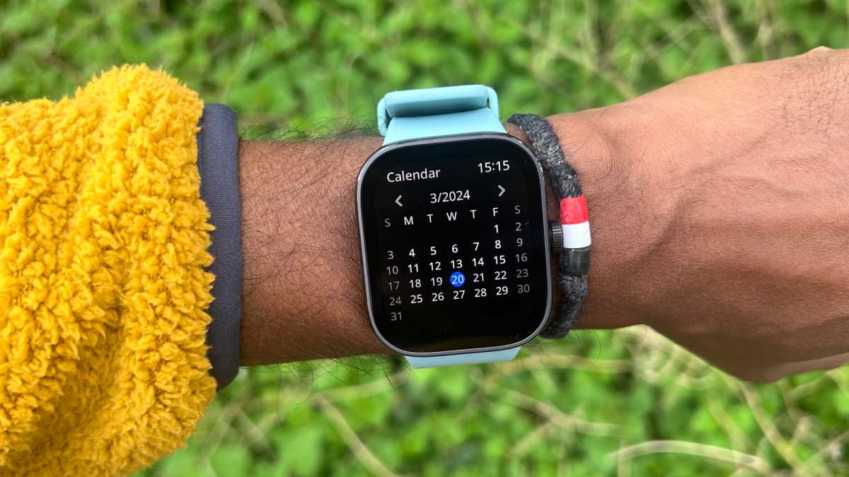 Calendario del Redmi Watch 4