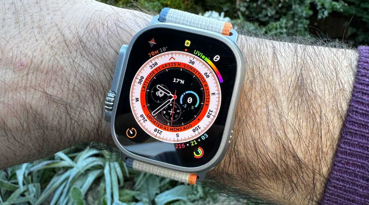 Revisión del Apple Watch Ultra 2 - buscador de rutas