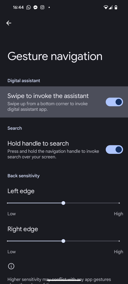 Deslizamiento del Pixel 8a para el asistente de Google
